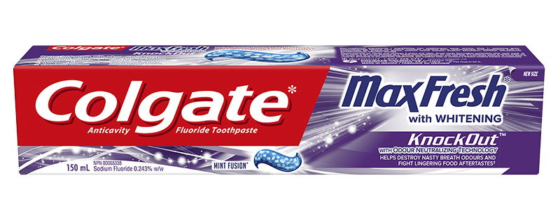 Toothpaste Colgate Max Fresh Mint Fusion 6oz - Click Image to Close